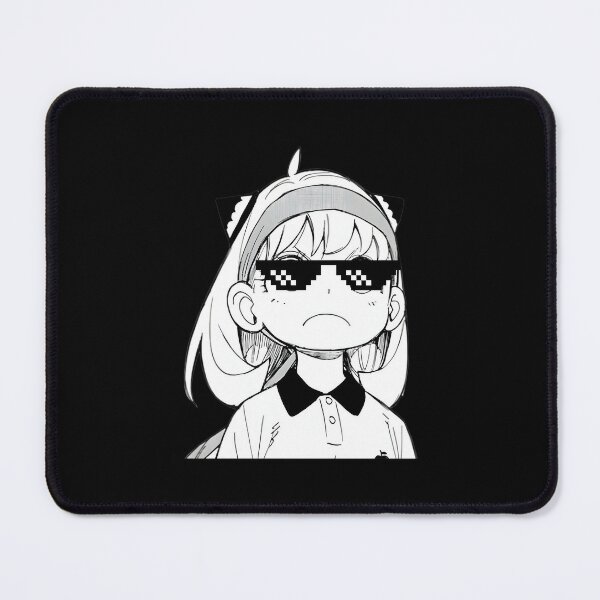 anya thug glasses meme Classic  Sticker for Sale by mathythailb