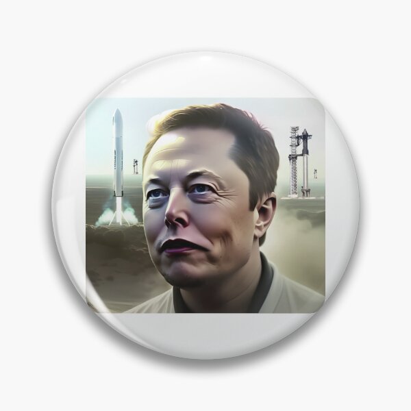 Item preview, Elon Musk Prepares 3 Starships for Launch to Mars designed and sold by QuackersWeb.