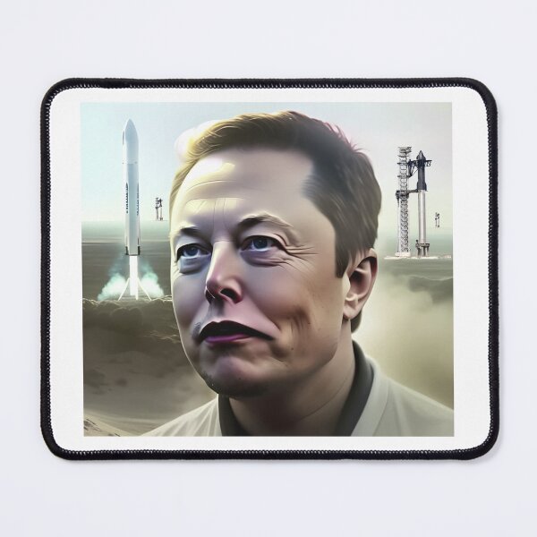 Item preview, Elon Musk Prepares 3 Starships for Launch to Mars designed and sold by QuackersWeb.