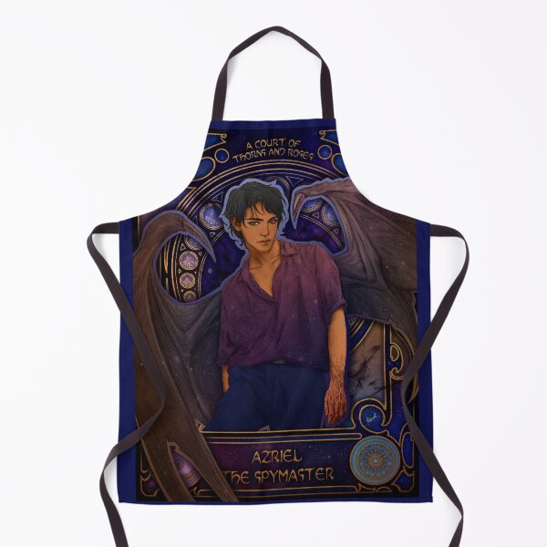 Item preview, Fanart: Azriel de A Court from Thorns and Roses in Art Nouveau style designed and sold by AlexaelArtworks.
