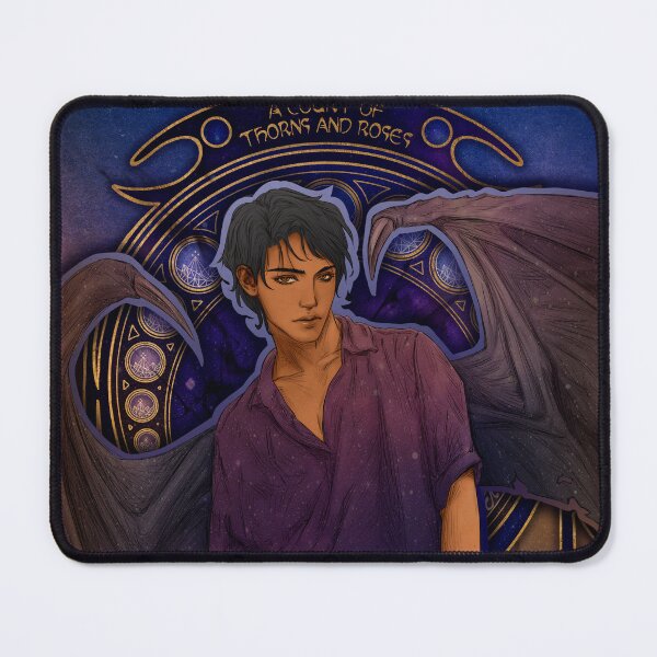 Item preview, Fanart: Azriel de A Court from Thorns and Roses in Art Nouveau style designed and sold by AlexaelArtworks.