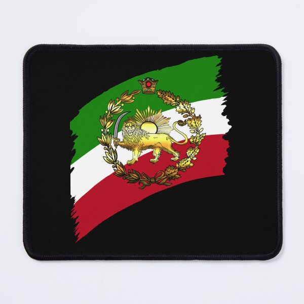 Item preview, Iran Pahlavi's flag with lion and crown designed and sold by JessicaYelle23.