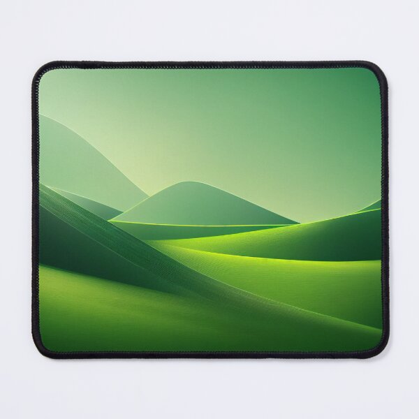Item preview, Green Landscape with Hills designed and sold by DesignAtYO.