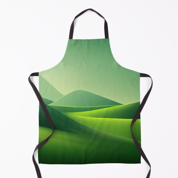 Item preview, Green Landscape with Hills designed and sold by DesignAtYO.