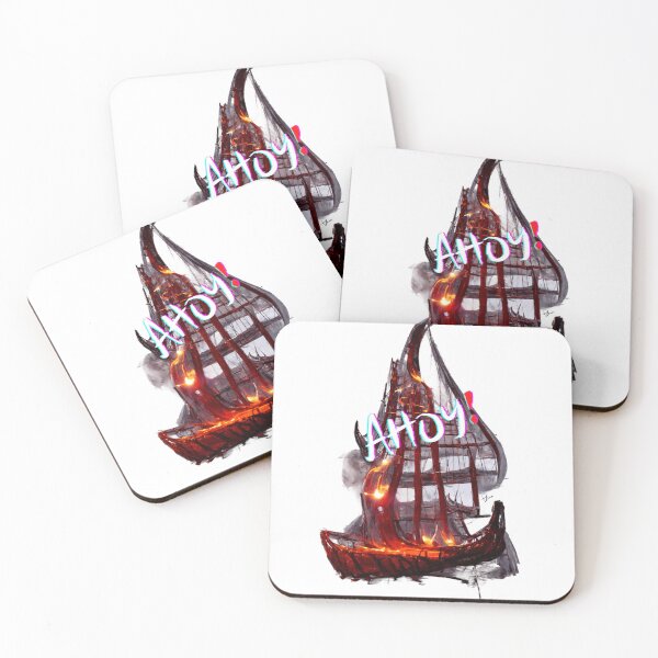 Item preview, AHOY!Viking cruceros-quema designed and sold by zheworkstudio.