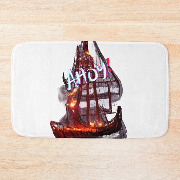 Item preview, AHOY!Viking cruceros-quema designed and sold by zheworkstudio.