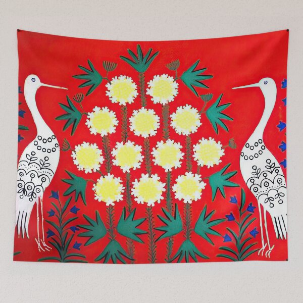 Item preview, Two Bird Red designed and sold by vernonfargo.