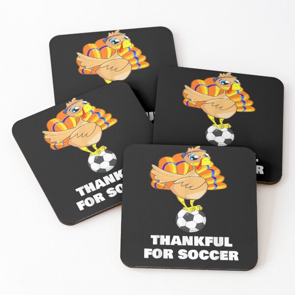 Item preview, Men and Women Turkey Floss Dance Gift - Thankful For Soccer T-Shirt designed and sold by AdolfRory.