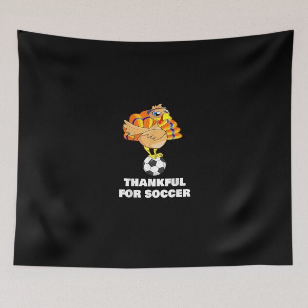 Item preview, Men and Women Turkey Floss Dance Gift - Thankful For Soccer T-Shirt designed and sold by AdolfRory.