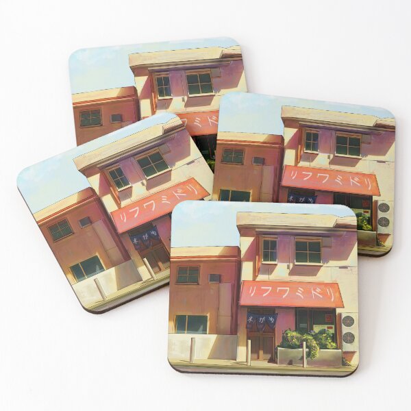Item preview, Aethetic Nostalgic Colorful Anime Scenery designed and sold by RihuwaMidori.