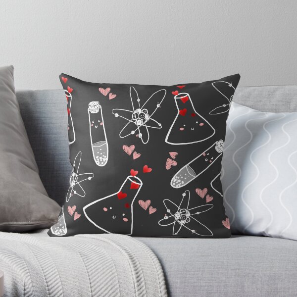 Chem love Throw Pillow