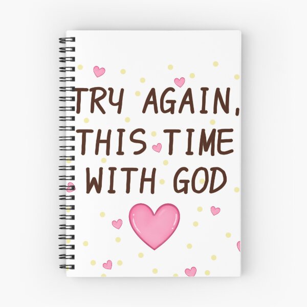 Item preview, Try again, this time with God designed and sold by FennyWijayaMomo.