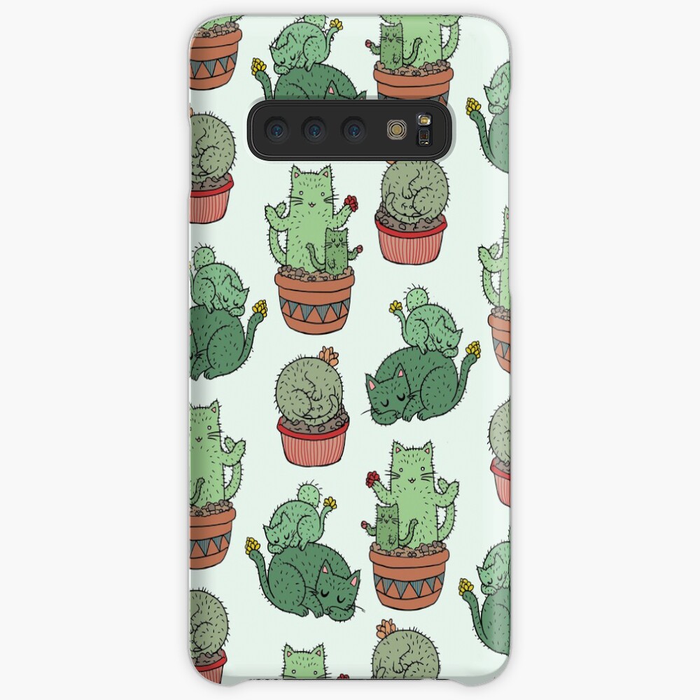 Cactus Cats Case & Skin for Samsung Galaxy