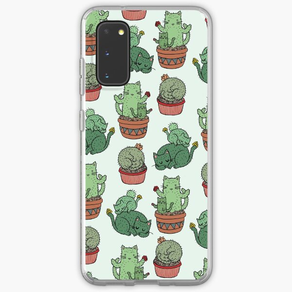 Cactus Cats Samsung Galaxy Soft Case