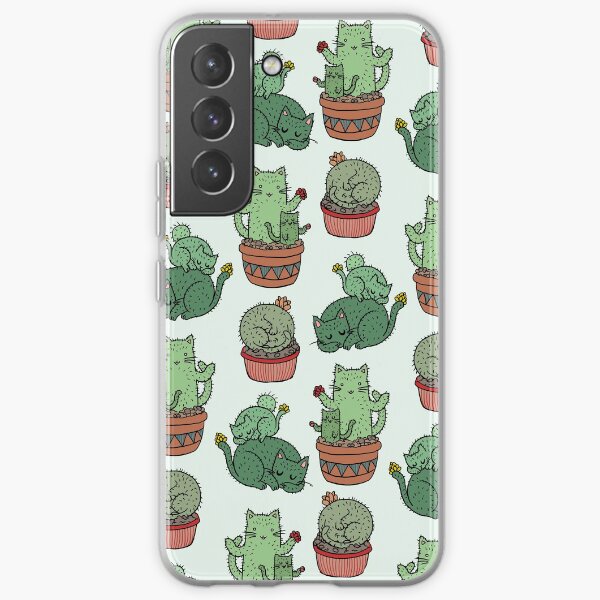 Cactus Cats Samsung Galaxy Soft Case