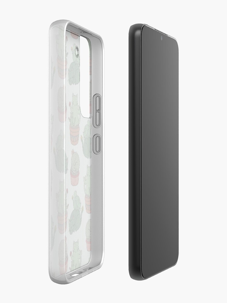 Alternate view of Cactus Cats Samsung Galaxy Phone Case