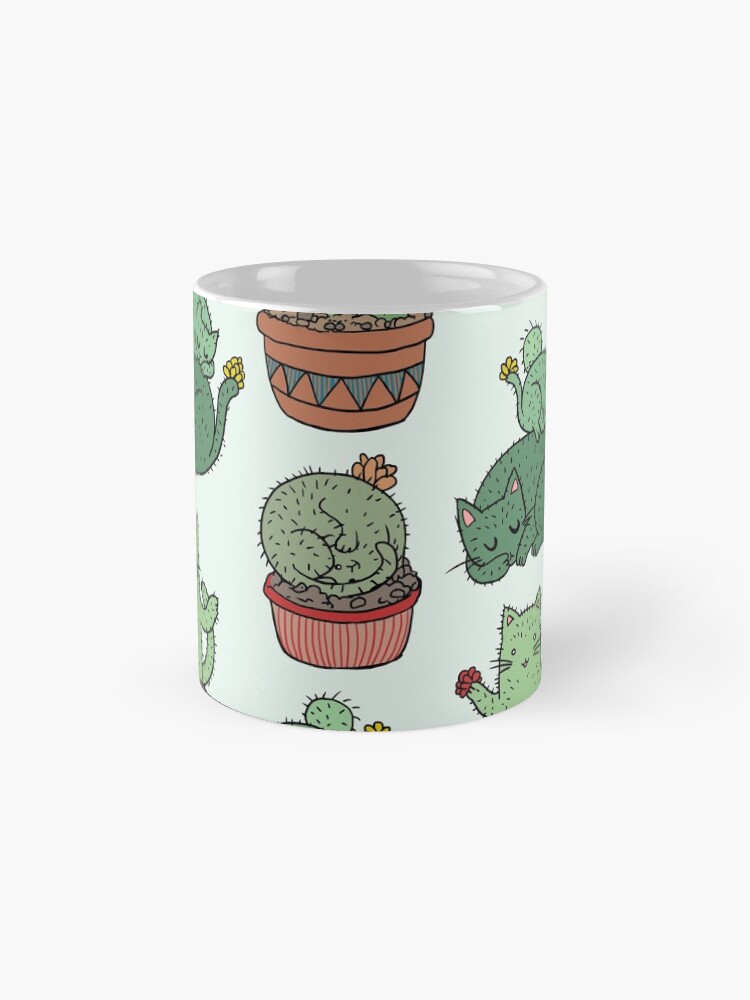 Alternate view of Cactus Cats Coffee Mug