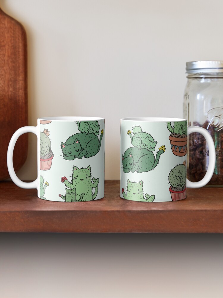 Alternate view of Cactus Cats Coffee Mug