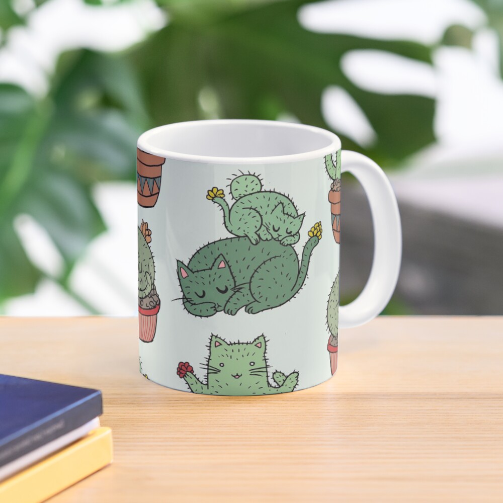 Cactus Cats Coffee Mug