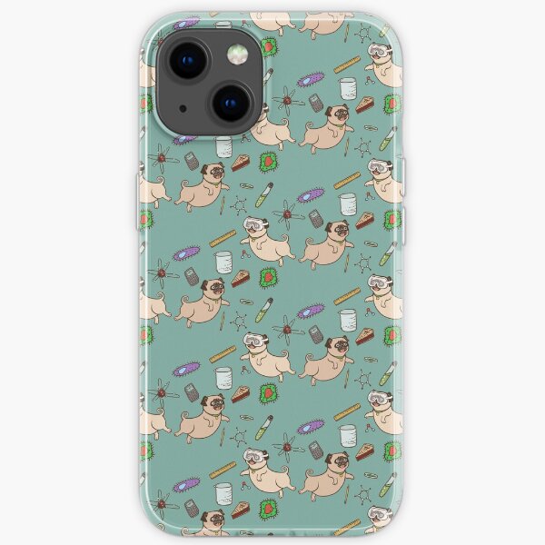 STEM Pugs iPhone Soft Case