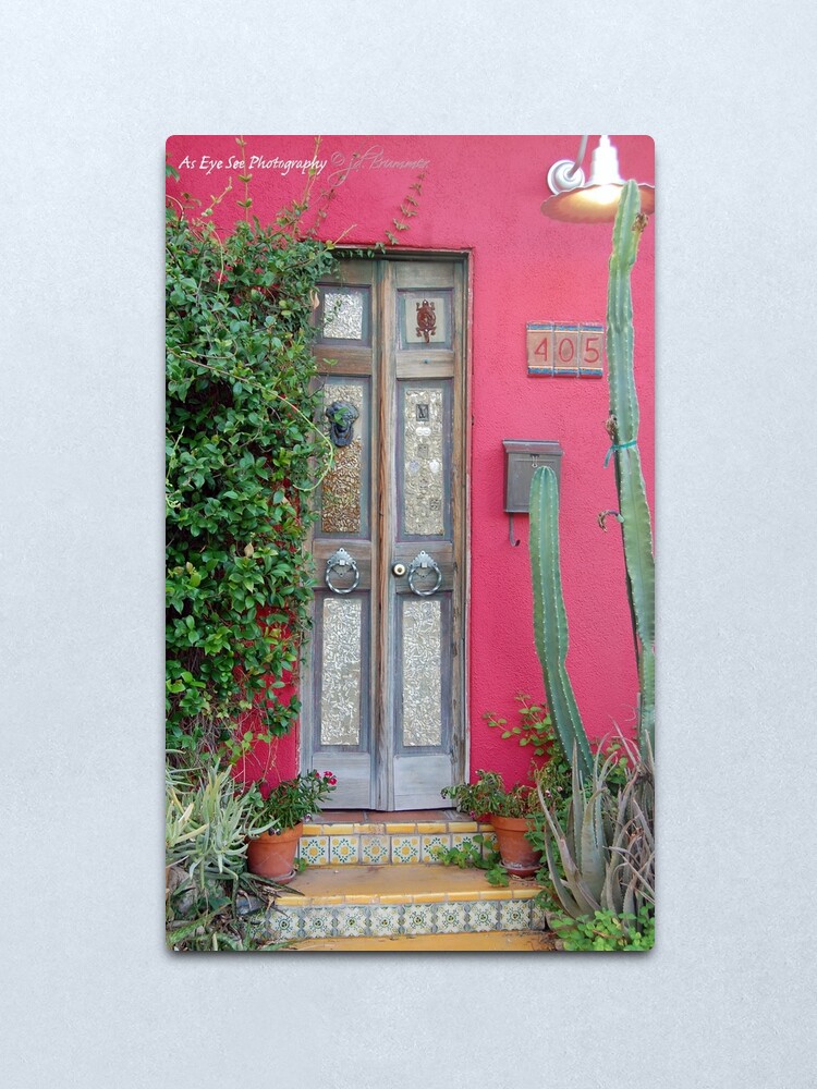 Alternate view of Not Just Any Door Metal Print