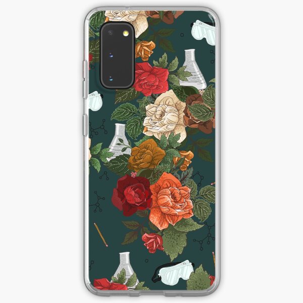 Chemistry Floral Samsung Galaxy Soft Case