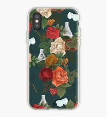 Chemie mit Blumen iPhone-Hülle & Cover