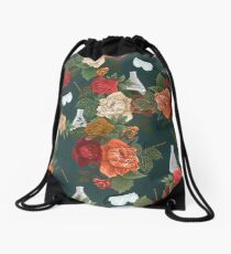 Chemistry Floral Drawstring Bag