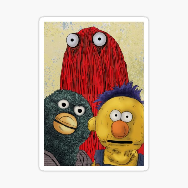 "Just the three of us, Red Guy dhmis , Yellow Guy dhmis , Duck Guy ...