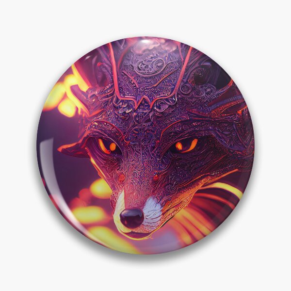 Item preview, Fire lava fox - Midjourney designed and sold by AI1artist.