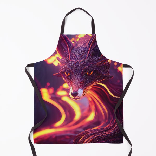 Item preview, Fire lava fox - Midjourney designed and sold by AI1artist.