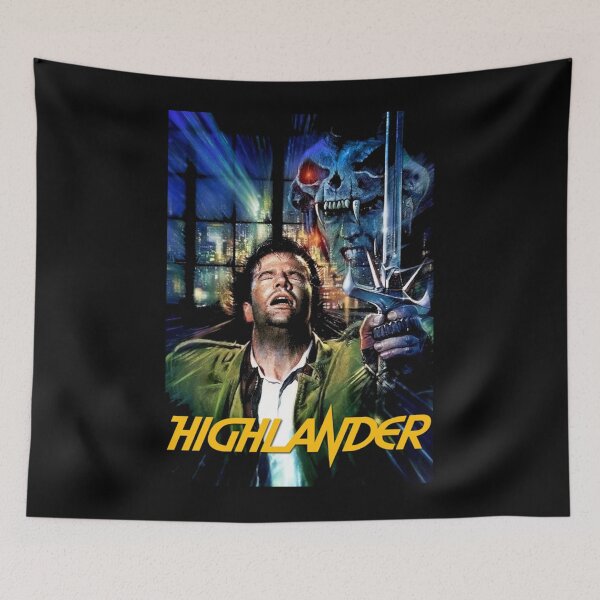 Item preview, Highlander Original Poster Artwork (1985) designed and sold by KHALIDBENZ.