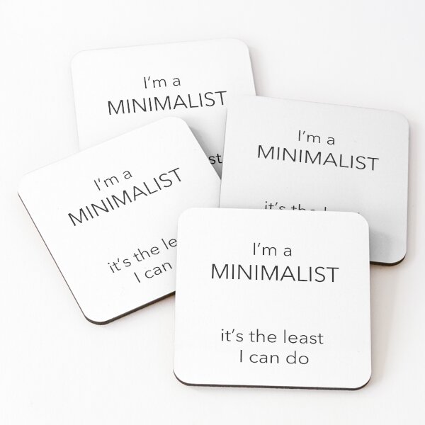 Item preview, Soy un MINIMALISTA es lo menos que puedo hacer designed and sold by debelder.