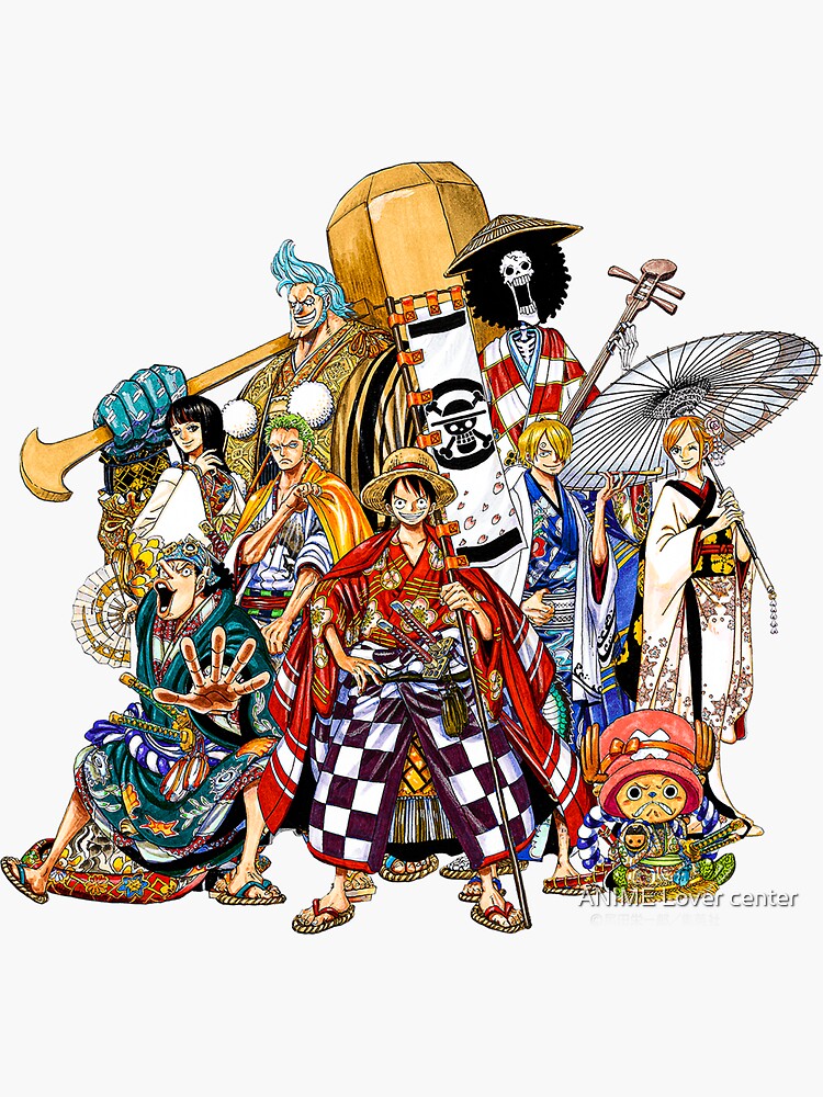 straw hat pirate crew-one piece