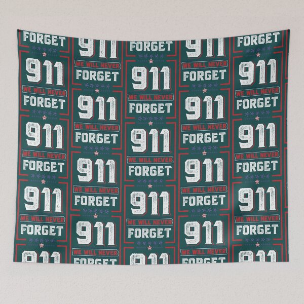 Item preview, 9.11 We Will Never Forget   designed and sold by JasonShopCOGift.