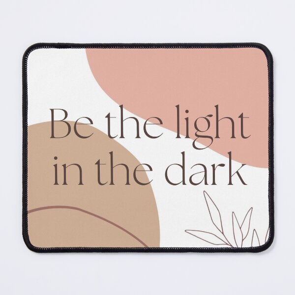 Item preview, Be the light in the dark - minimalist art designed and sold by Toulouseylous.