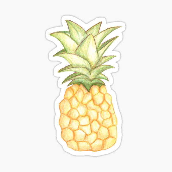 Summer Pineapple Sticker
