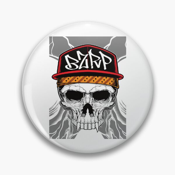 Item preview, Cool Skull Wearing BZRP Hat and Bandana Bizarrap designed and sold by VagabondDogs.