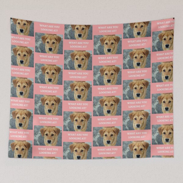 Item preview, " WHAT ARE YOU LOOKING AT? " designed and sold by findsbyjune374.