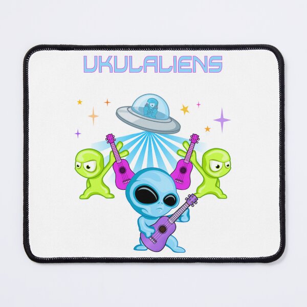 Item preview, Ukulaliens Ukulele Club Original Logo With Text designed and sold by JessicaYelle23.