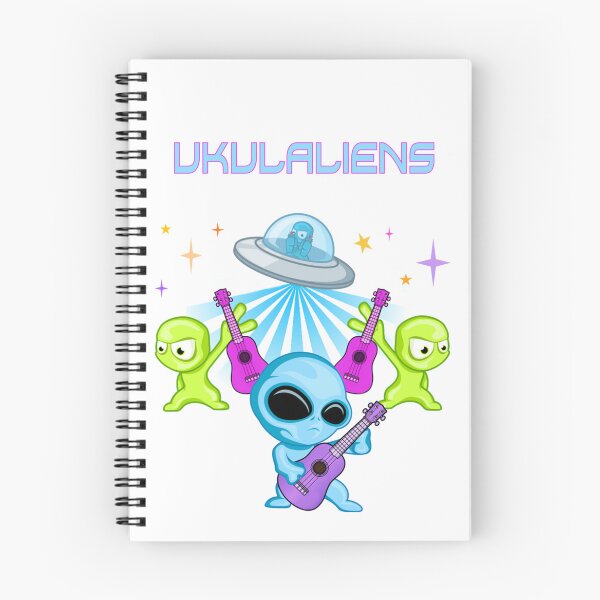 Item preview, Ukulaliens Ukulele Club Original Logo With Text designed and sold by JessicaYelle23.