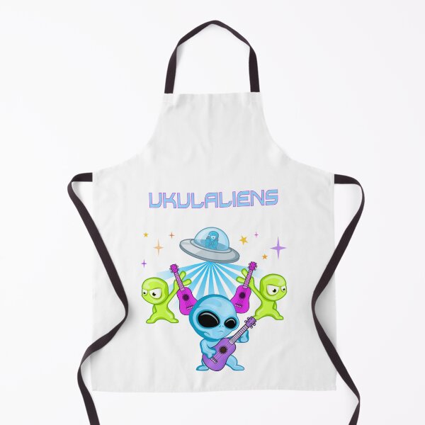 Item preview, Ukulaliens Ukulele Club Original Logo With Text designed and sold by JessicaYelle23.