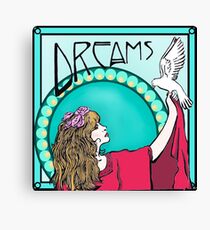 Stevie Art Nouveau Canvas Print