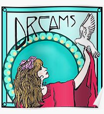 Stevie Art Nouveau Poster