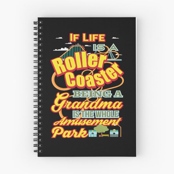 Item preview, Grandmother Gift If Life is a Roller Coaster Being a Grandma is the Whole Amusement Park designed and sold by RobertaConroy.
