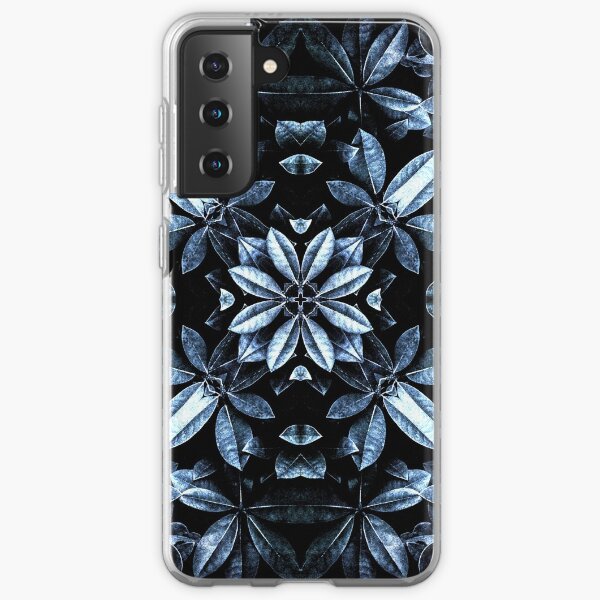 Metallic Leaves Mandala Samsung Galaxy Soft Case