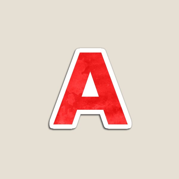 Item preview, Red Initial "A" designed and sold by marinarcher.