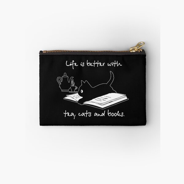 Item preview, Life Is Better With Tea Cats And Books designed and sold by ArcWarden-art.