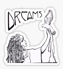 Stevie Nicks- Art Nouveau Style- B&W Sticker