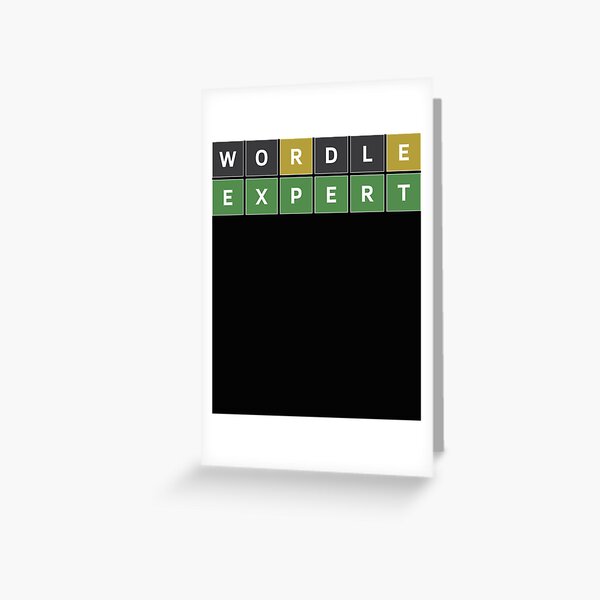 Vista previa del artículo con la obra «Experto en Wordle (estilo Wordle) Camiseta clásica», diseñado y vendido por Jessieicholas.